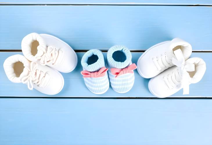 Shoes and Socks for Twins A Baby Shower Celebration